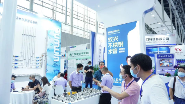 廣州國際城鎮(zhèn)水務(wù)展今日開幕，雙興展位第一天精彩速遞